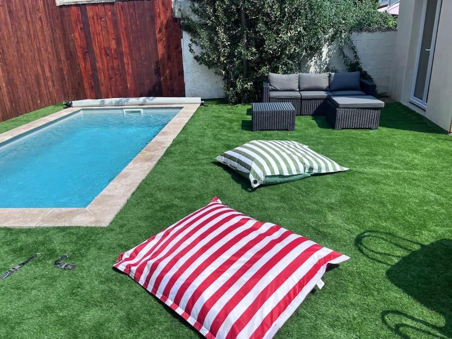 Maison Climatisee, Piscine, A 5 Minutes Des Grands Buffets Narbonne Exterior photo